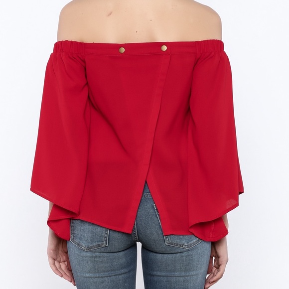 🔥SOLD🔥 Essue Off Shoulder Top Black Size Small - Picture 16 of 16